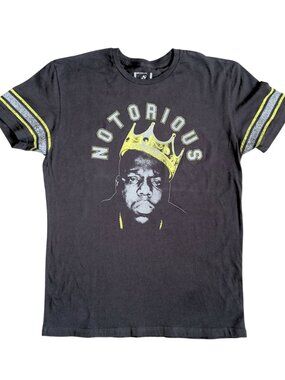 Brooklyn Mint Notorious BIG Graphic Tee - Biggie Smalls Rap T-Shirt, Size L